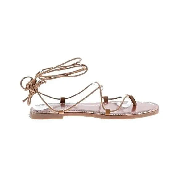 Lucky Brand Tan lace up Sandals - Picture 2 of 2